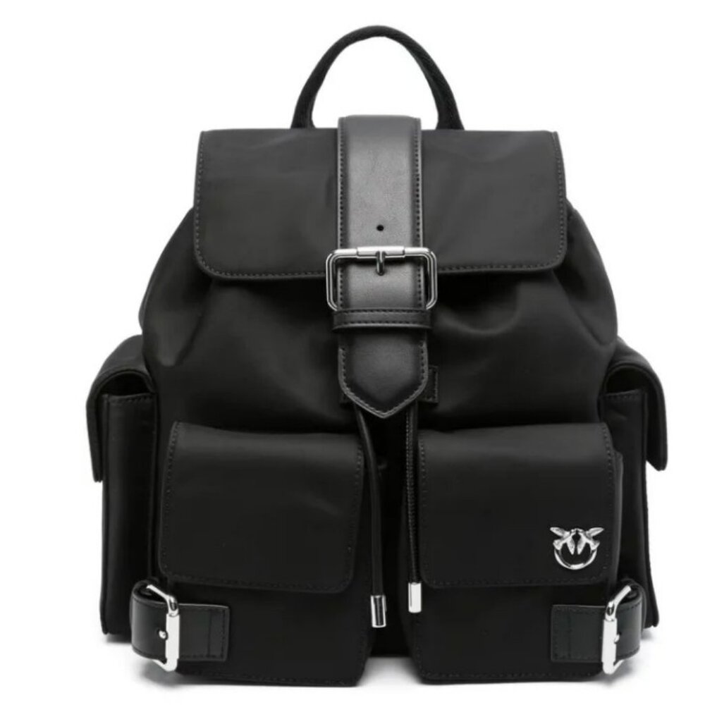 Trendy PINKO nylon black backpack BRAND NEW WITH TAGS